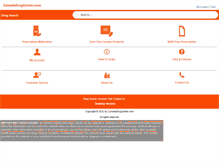 Tablet Screenshot of canadadrugcenter.com